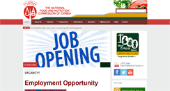 Desktop Screenshot of nfnc.org.zm
